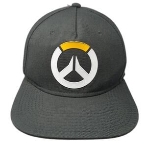 Blizzard 5 Panel Gray One Size Overwatch Logo Pins Snapback Hat Video Game